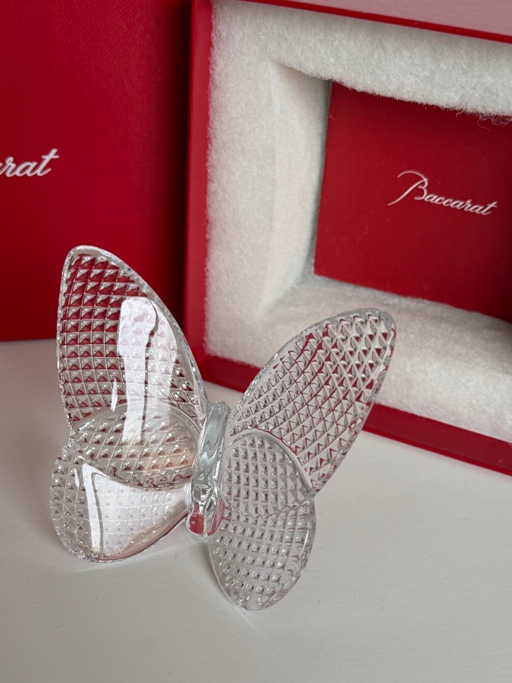 BACCARAT Lucky Butterfly - clear